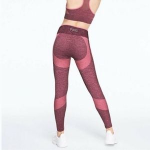 Pink Victoria's Secret Seamless leggings.